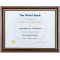 Black Finish Recessed Slide In Plaque (10.5"x13")